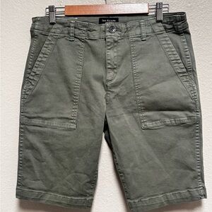 Tru Religion green army shorts